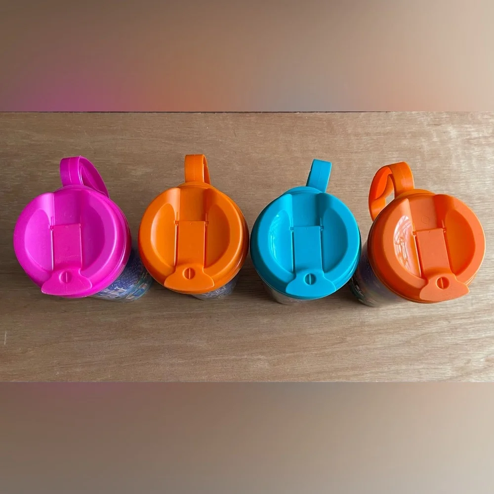 Walt Disney World refillable mug cup drink lid travel 16 oz‎ beach vacation